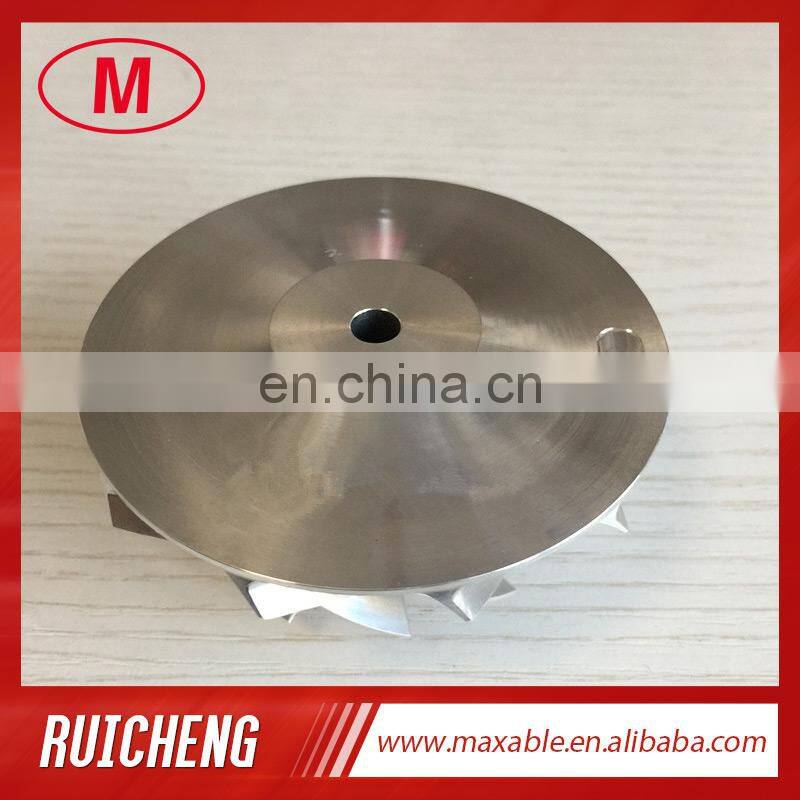 GT2871 452546-0005 53.11/70.98mm 11+0 blades bore:6.00mm aluminum 2618/Billet compressor wheel for 452546-0005/Trim 56 racing