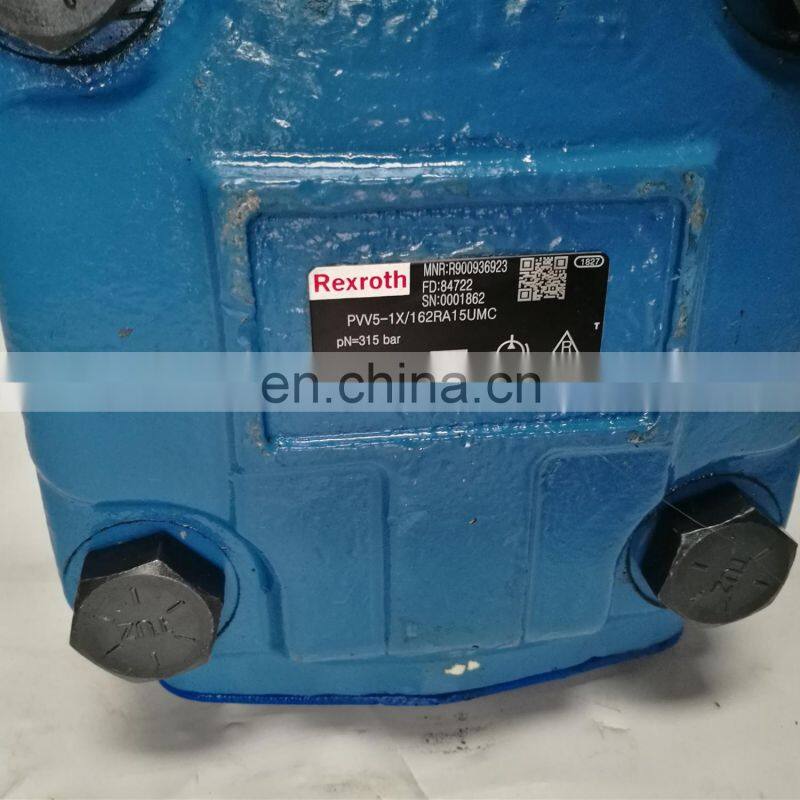 Trade assurance Rexroth vane pump PVV5-1X-162RA15UMC  PVV1-1X-018RA15UMC  PVV2-1X-045RA15UMC  PVV4-1X-098RA15UMC hydraulic pump