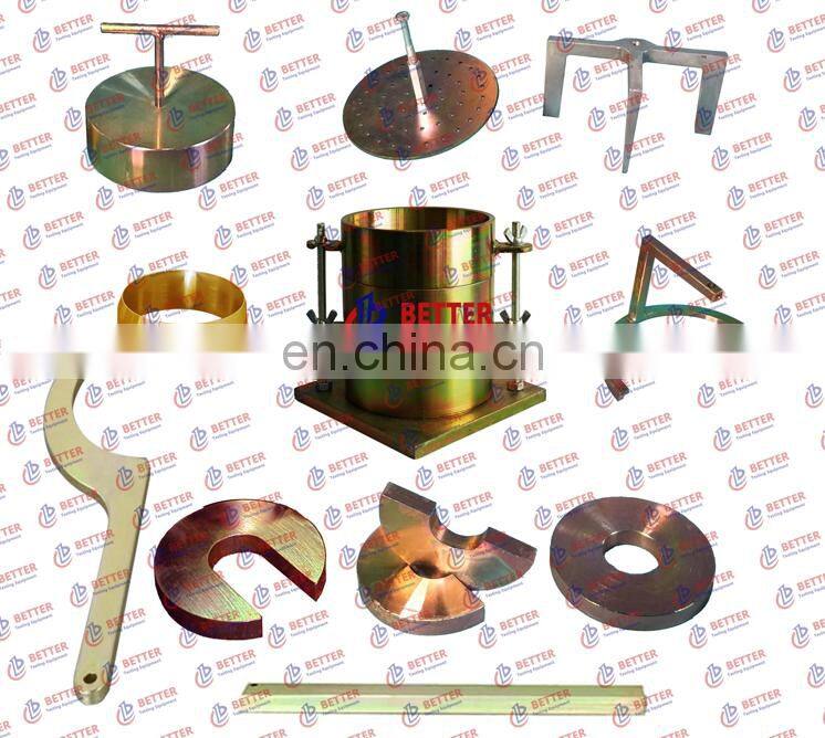 Soil Proctor Compaction Test Mould,CBR Plated Steel Proctor Moulds and Accessories