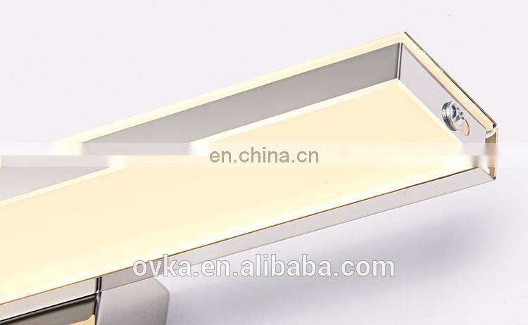 Simple modern LED mirror light for bathroom light
