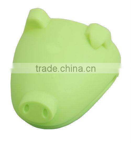 Crocodile shape silicone adiabatic glove / Silicone Gloves