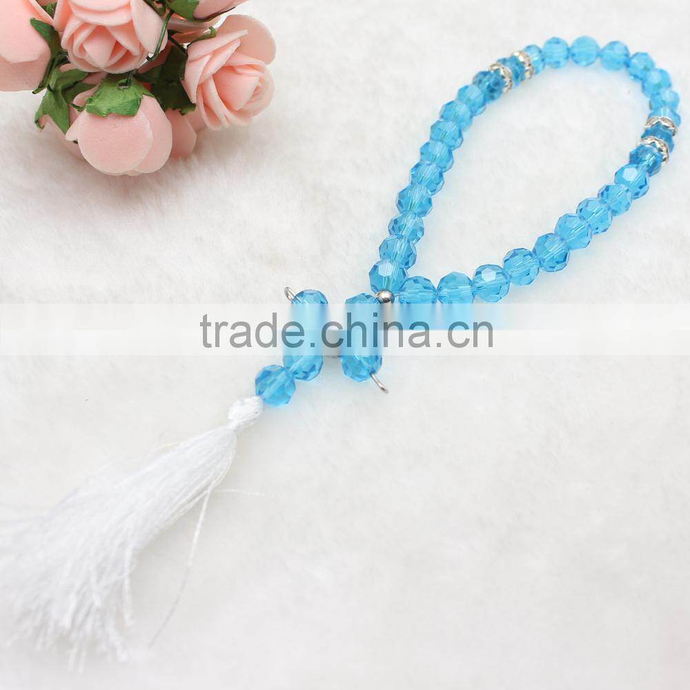 Orthodox Faced Glass Beads Rosary