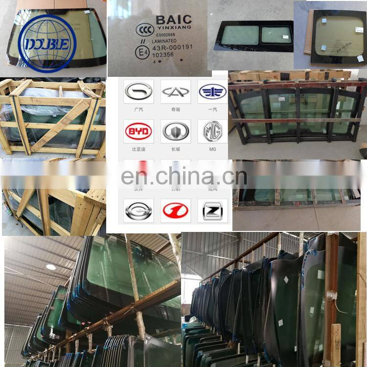 Yutong bus front windshield glass spare parts