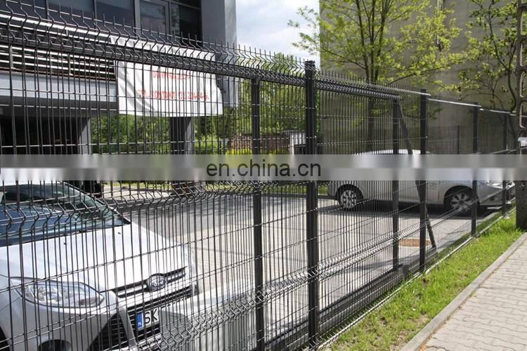 Free samples hot sales Haiao china curvy welded mesh fence / workshop isolation fence