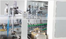 Automatic folder gluer machine for different paper boxes making folding
