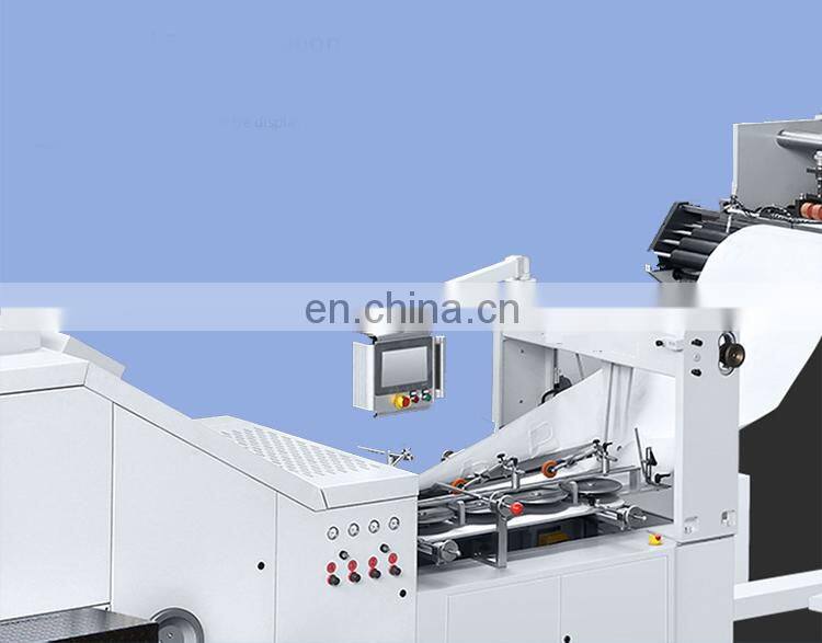 High Speed Automatic Paper Bag Making Machine  With Handle from China Professional Manufacture in good quality