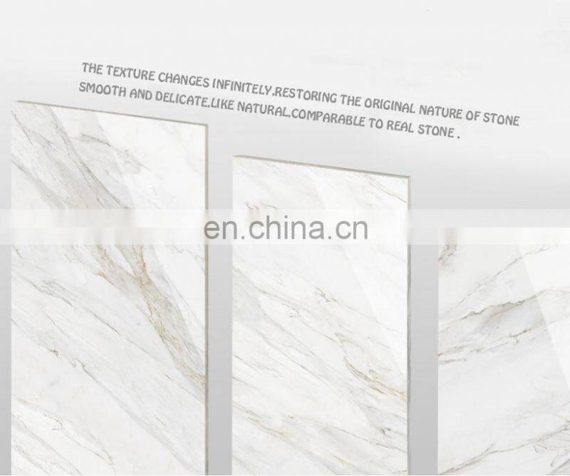 Thin tile porcelain big size tile polished sintered stone floor tile