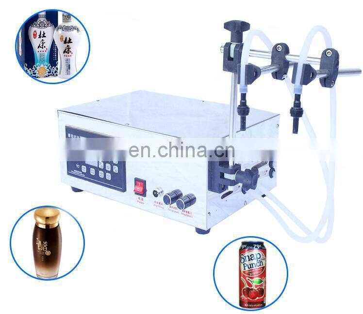 3-3000ml Double Head Water Softdrink Liquid Filling Machine Digital Control