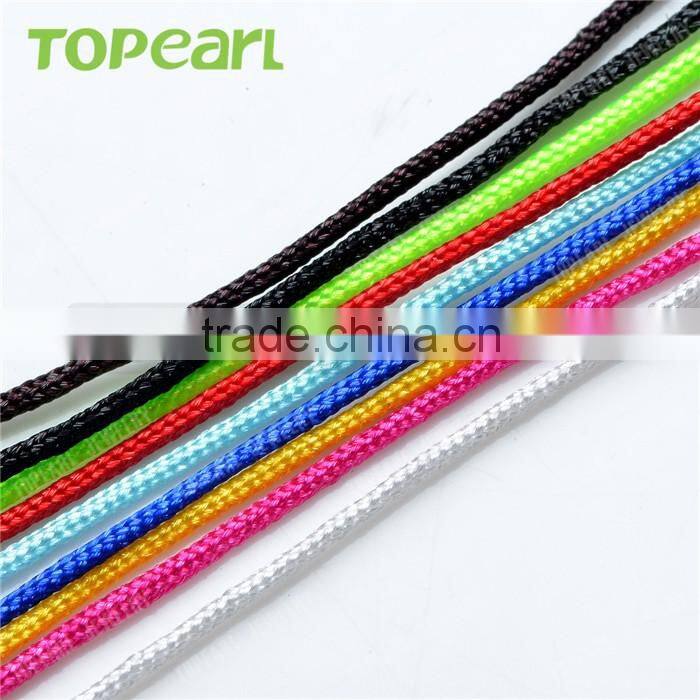 Topearl Jewelry Fashion Logo Hand Made 925 Sterling Silver Beads Turtle Charm Hand-knitted Bracelet With Different Colors 9SB24