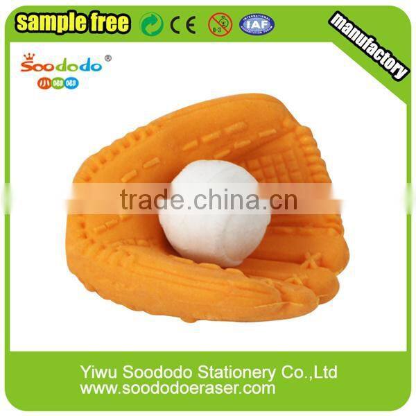 Mini Colorful Rubber Basketball Eraser