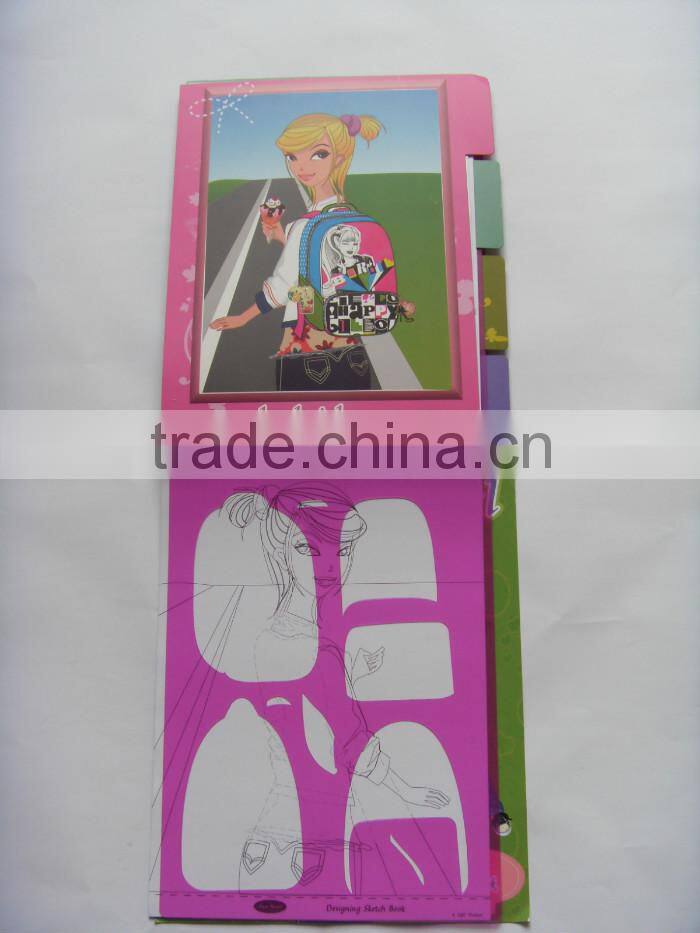 DIY PP template coloring book