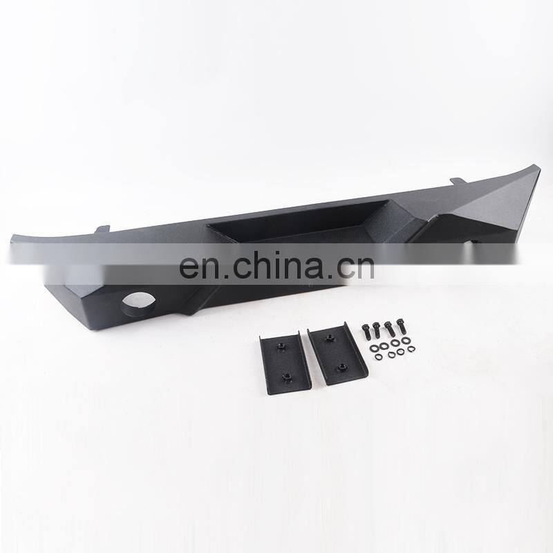 china 4x4 auto aftermarket accessories rear bumper for jeep wrangler jk 2007+ body kit