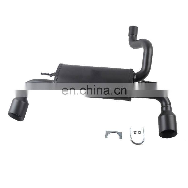 Maiker auto spare parts flexible exhaust pipe for Jeep Wrangler JL dual pipe exhaust kits