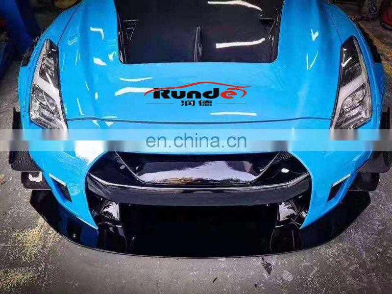 Runde High Quality LB V2 Style Fiber Glass Material GTR R35 Wide Body Kit For 2008-2019 Nissan GTR R35 body kit