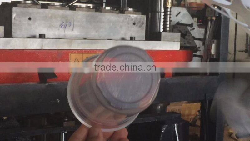 2016 HAS VIDEO CK660 Disposable plastic cup making machine Price for thermoforming Juice water Cup