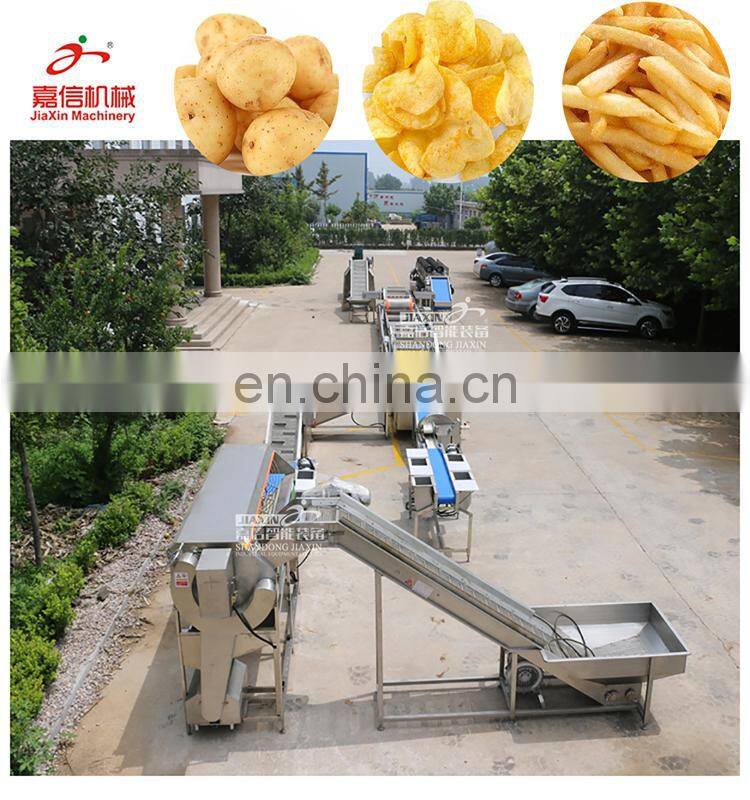 Hot sale frozen fried french fries process line