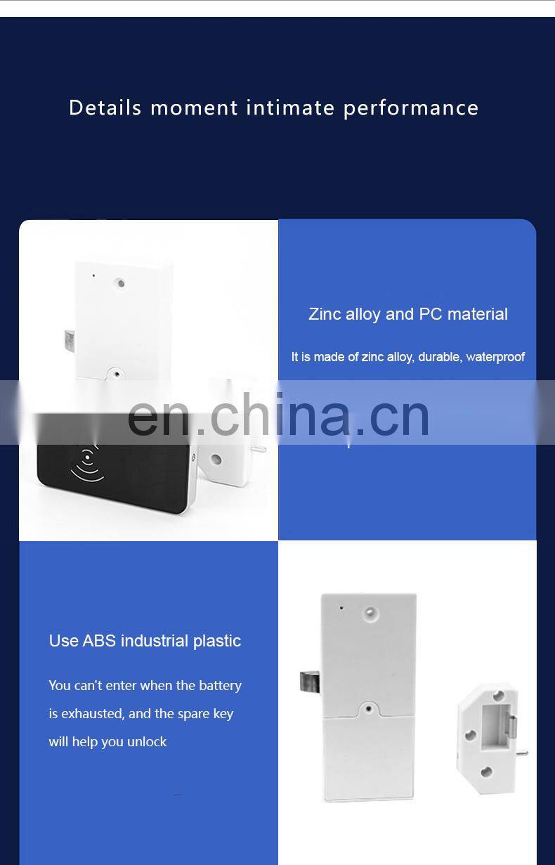 Customizable Multi-purpose Sauna Cerradura Inteligente Biometric Drawer Lock Rf Hotel Card Induction Cabinet Electronic Lock