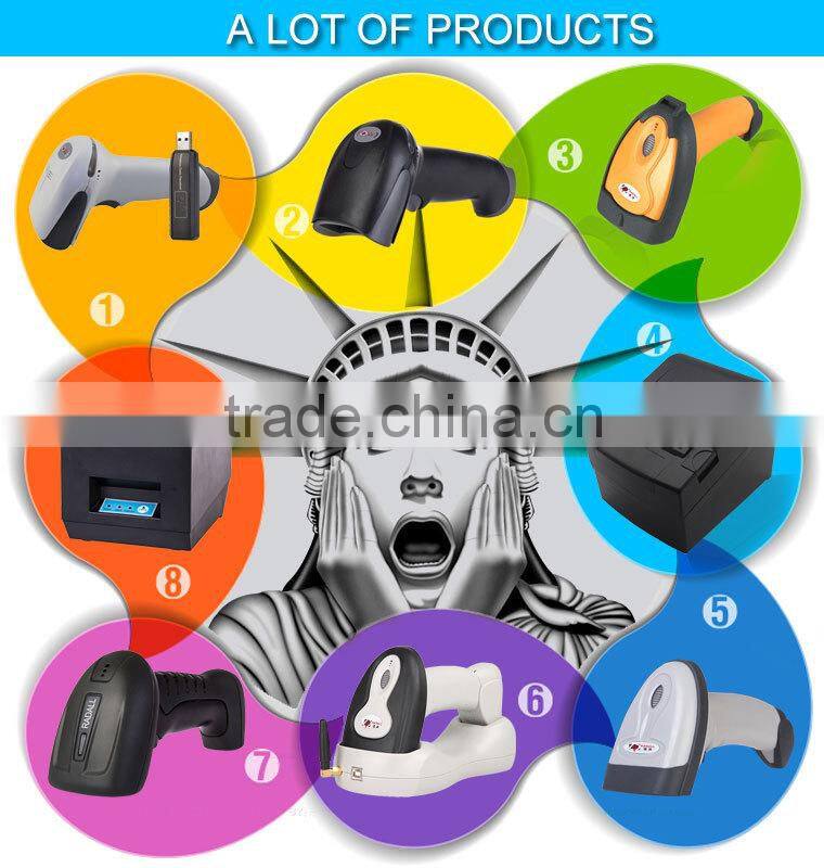 Trade Assurance RD2800 usb wireless barcode scanner database with USB interface to connect with computer usb barcode scanner
