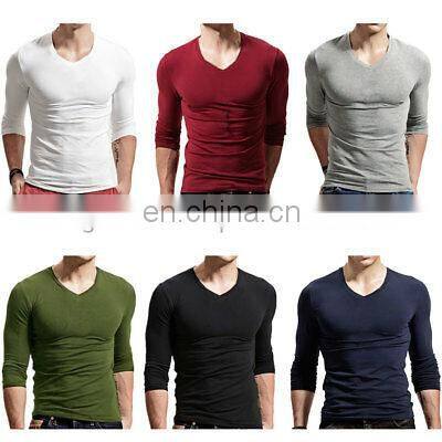 Wholesale Men Sports Gym Fitness Quick Drying Tight Fitting T Shirt Tee Slim Fit Compression Shirt
