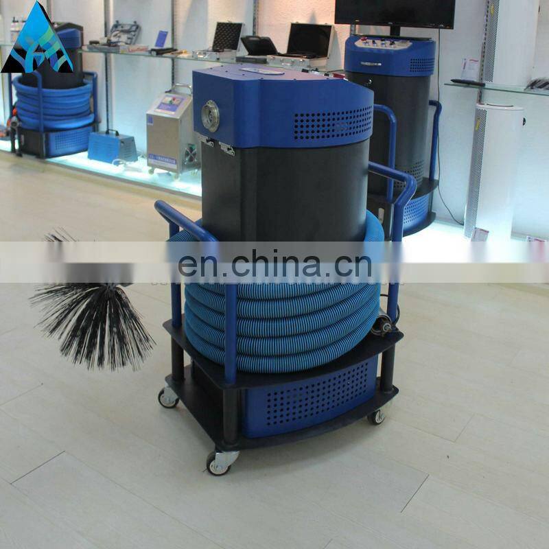 Operating range 100-250mm diameter duct cleaning equipment multi-functional support duct cleaning machine