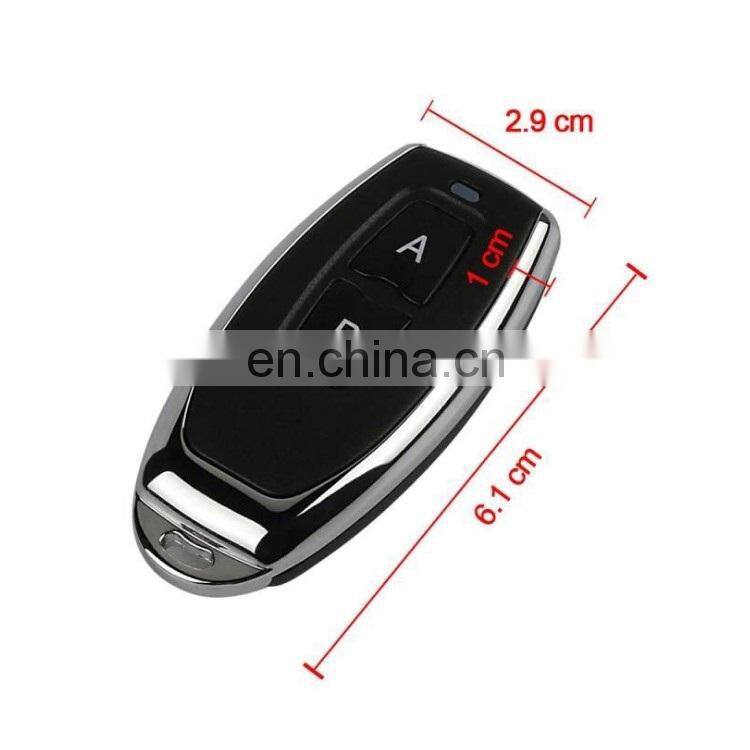 3-button 1527/2240 learning code smart home 433MHz radio frequency remote control for door lock / home appliances / car alarm