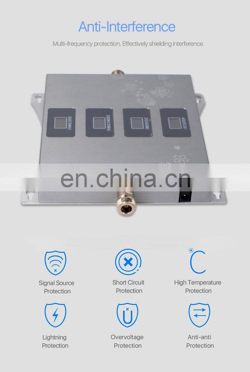 ALLINGE SDS224 2G 3G CDMA 800/900/1800/2100MHz Mobile Signal Booster Cell Phone Repeater