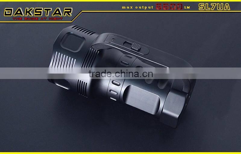 DAKSTAR SL7UA XML U2 5500LM 26650 Aluminum Rechargeable high power led flashlight