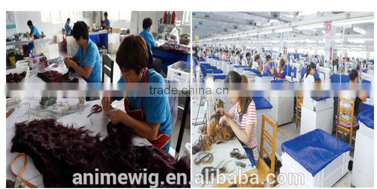 wholesale high quality 80CM long gold wave Lolita women fashion party synthetic hair wig