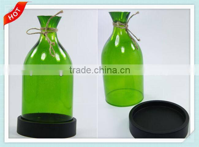 tealight candle holder, hanging metal bottle lantern