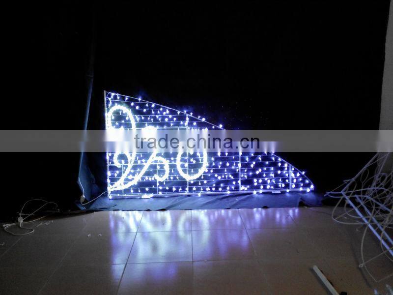 outdoor street light decorations