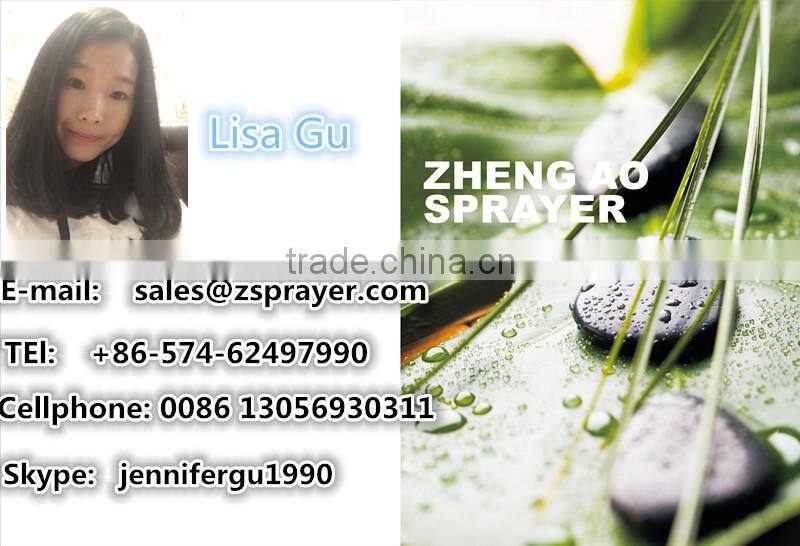 High output plastic cosmetic mist sprayer