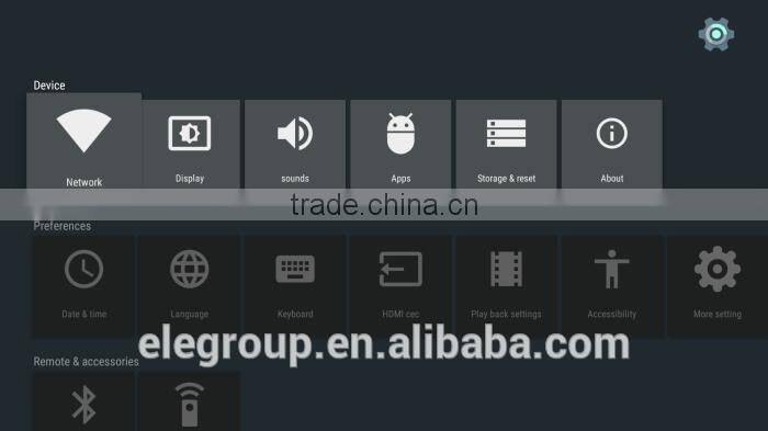 KIII Amlogic S905 Android 5.1 Lollipop TV BOX 4K Quad Core 2GB/16GB 2.4G/5GHz BT4.0 KODI Pre-installed 1000M LAN dual