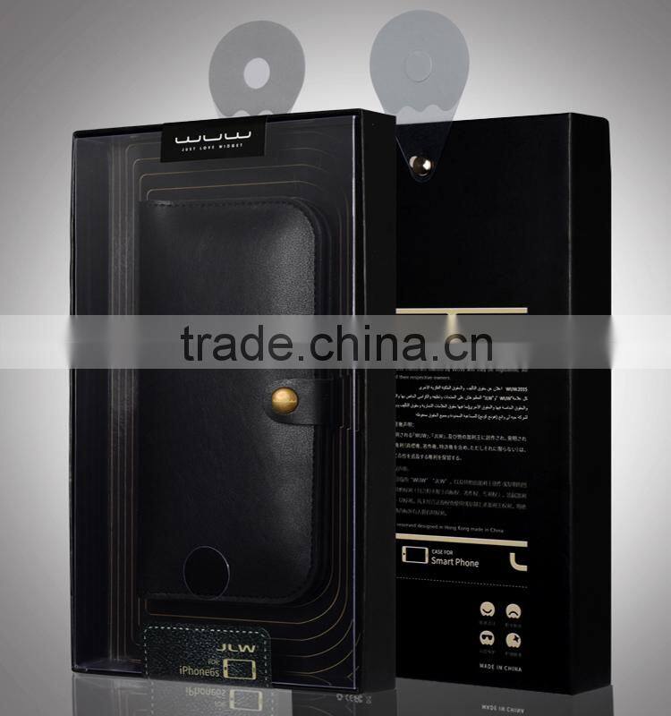 universal size for iphone 6 case leather made in China