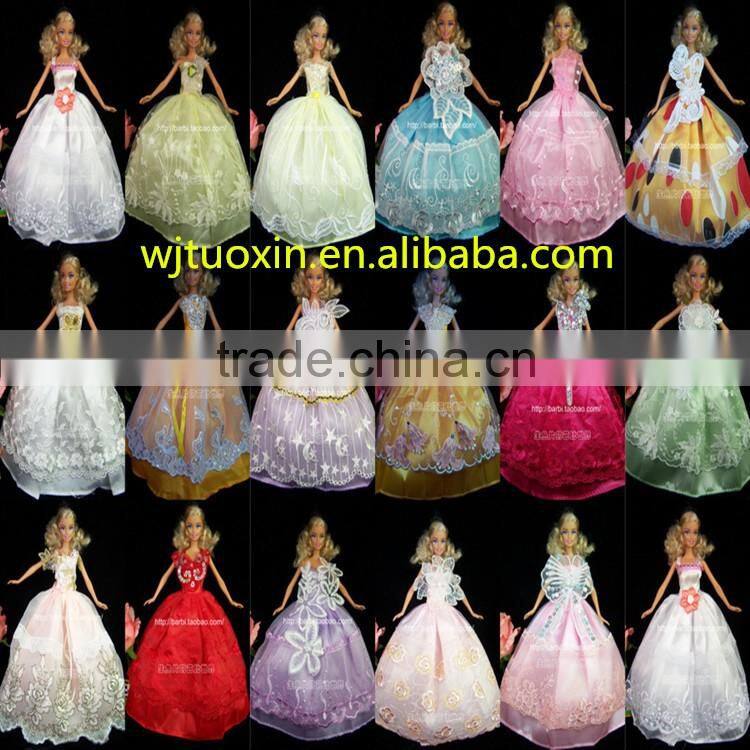 organza fabric for barbie doll toy