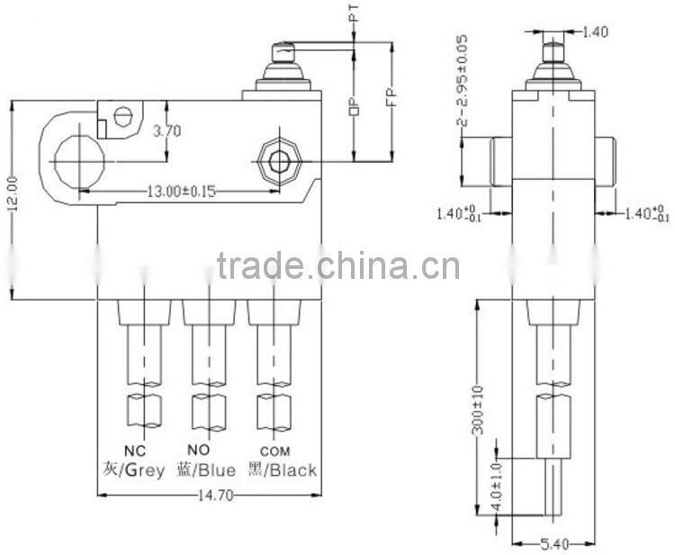 micro switch t105,Waterproof IP67 Micro Switch For car