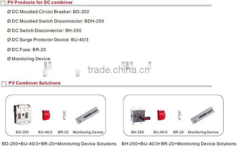 16 ways intelligent/anti-reflux solar combiner box
