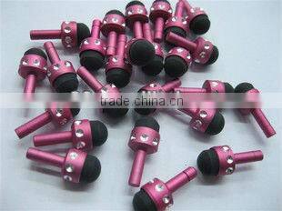 mini stylus touch screen penwith 3.5mm dust plug