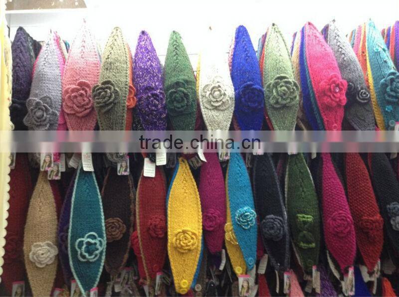Wholesale Good Quality Fashion Trendy Lady Women's LOGO Custom Headband