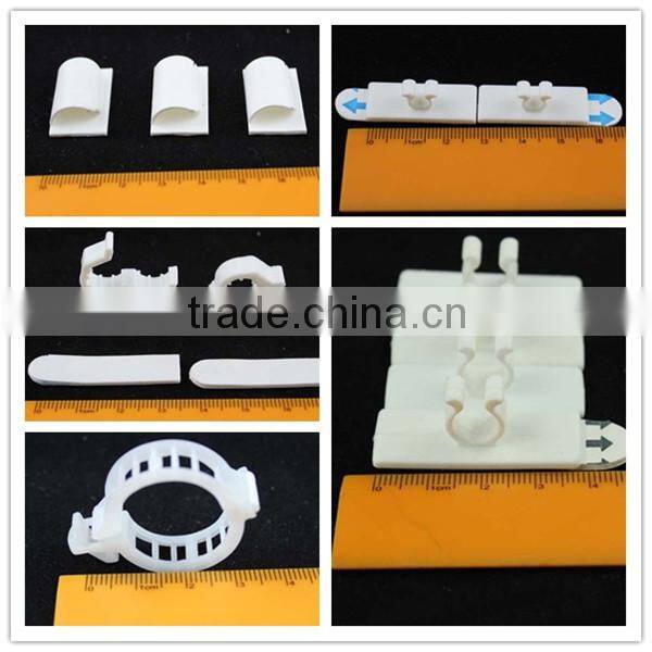 plastic self adhesive 3m cable clips