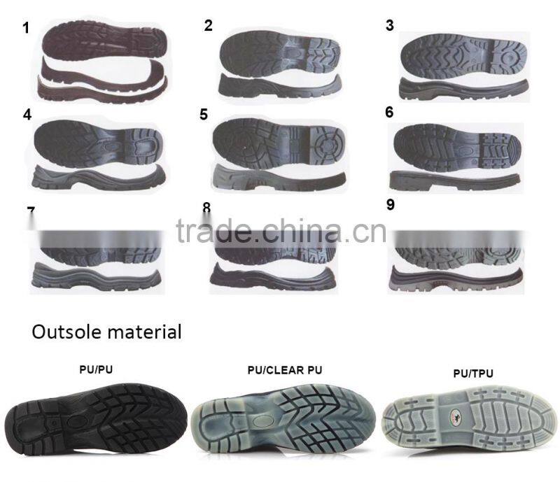 Black Embossed Industrial Safety Shoes S3