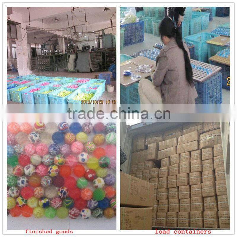 Fashion updated promotion bouncing balls from factory