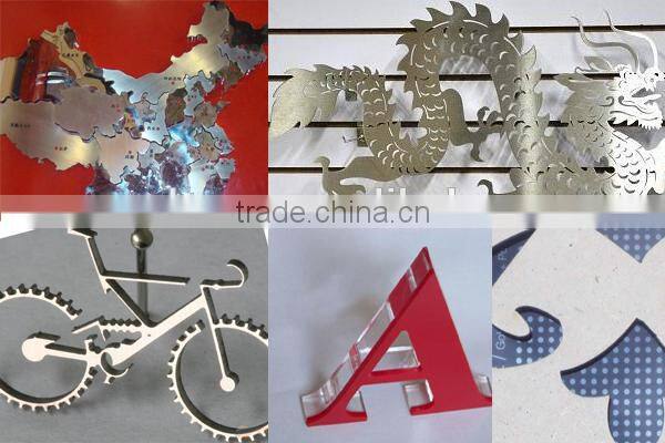 Metal and non-metal 400 watt co2 laser cutting machine for sale