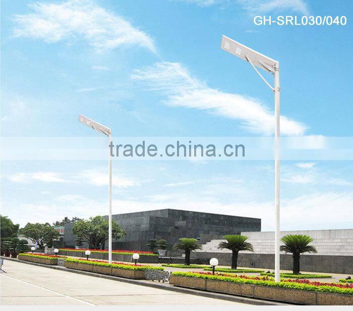 GH-SRL 030 Eco-friendly 30W/40W integrated all in one solar light for Africa