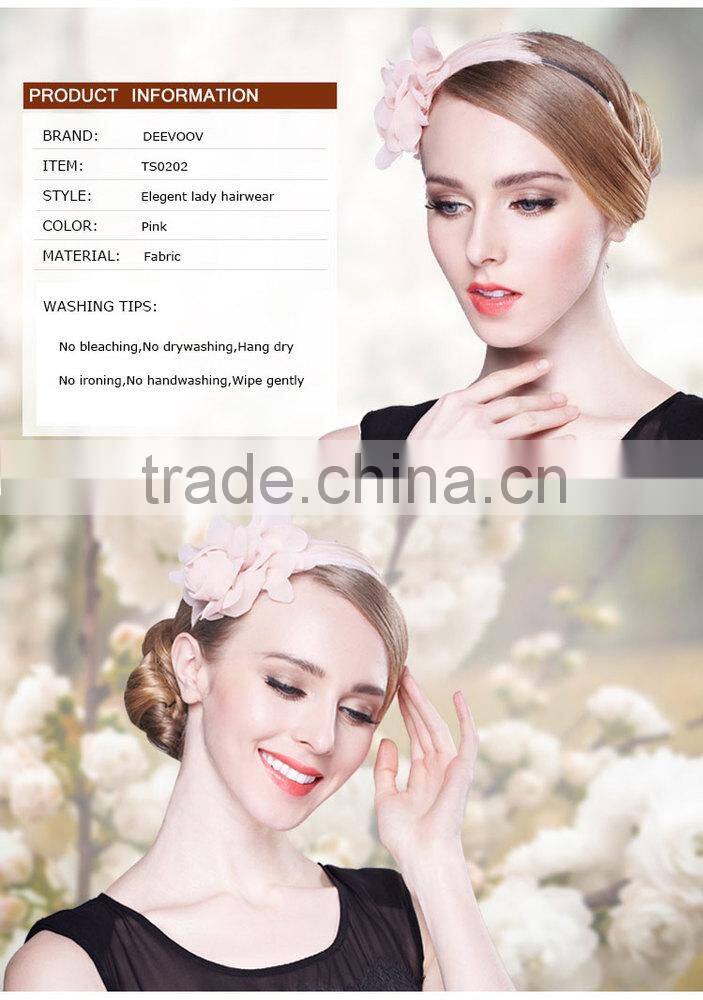 Wedding Party Feather Sinamay Hair Fascinator