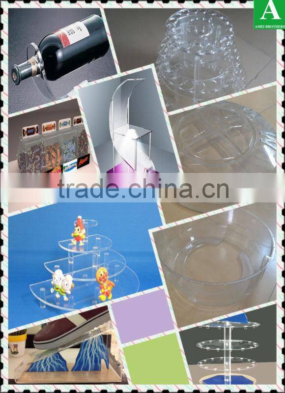 Acrylic plastic table