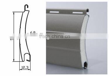 Commercial Ivory insulated roller shutter doors