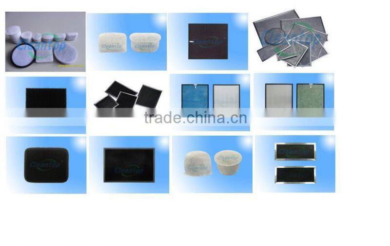 Pre-filter + HEPA Filter + Antibacterial Filter