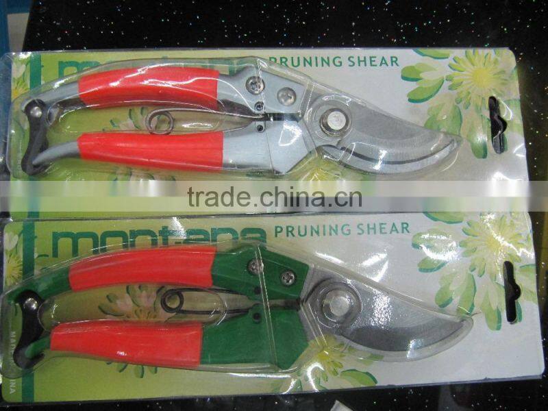 Heavy duty big size pruning shears hand shears tree scissors garden branch cutter