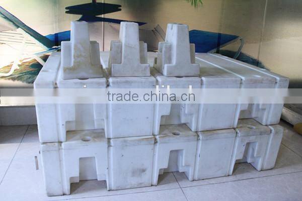 Rotational molding plastic used pontoon floats
