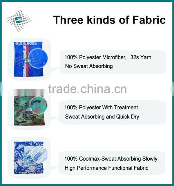 Microfiber Seamless Custom Printed Tubular Bandana